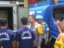Polresta Bandung Berhasil Tangkap Pelaku Penyalahgunaan BBM Jenis Solar di Bojongsoang