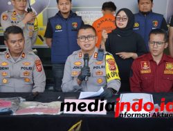 Press Release Polres Tasikmalaya Kota,Ungkap Tindak Pindana Pencurian Dengan Kekerasan Kepada Anak SD di Cikalang Kota Tasikmalaya 