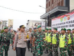 Apel Kesiapan Personel TNI-Polri dan Instansi Terkait dalam rangka Pengamanan Pemilu 2024 di Tasikmalaya