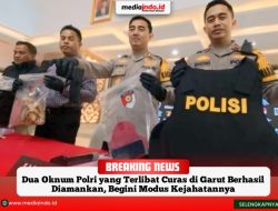 Dua Oknum Polri yang Terlibat Curas di Garut Berhasil Diamankan, Begini Modus Kejahatannya