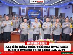 Kapolda Jabar Buka Taklimat Awal Audit Kinerja Itwasda Polda Jabar T.A. 2024