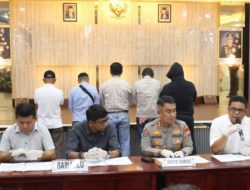 Polda Sulut Limpahkan Lima Tersangka dan Barang Bukti Kasus Money Politic ke Kejaksaan