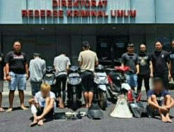 Tim Resmob Polda Sulut Ungkap Kasus Curanmor, 5 Pelaku Ditangkap