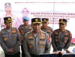 Kapolda Sulut Kunker ke Polres Bitung dan Tinjau Pasar Murah di Aspol Pinokalan