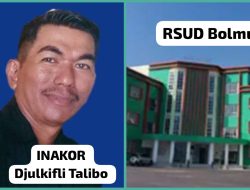 Modus Kekurangan Volume Sebesar Ratusan Juta Rupiah, INAKOR BMR Laporkan Dirut RSUD Bolmut.