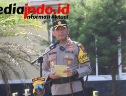 Kapolresta Banyumas Pimpin Upacara Bendera Hari Kesadaran Nasional Bulan April 2024