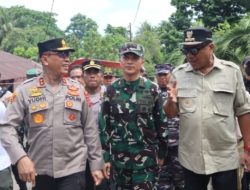 Gubernur Sulawesi Utara Bersama Deputi IV Rehabilitasi dan Rekonstruksi BNPB Kunjungi Pengungsi Erupsi Gunung Ruang Tagulandang