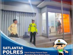 Satlantas Polres Seruyan Giat Dalam Himbau Warga Sekitar Dengan Pesan Terkait Kamseltibcarlantas