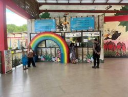 Datangi Kalawa Water Park, Satsamapta Polresta Palangka Raya Pantau Kamtibmas 