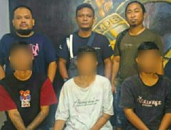Tim Resmob Polres Bitung  Tangkap 3 Residivis Kasus  Pencurian