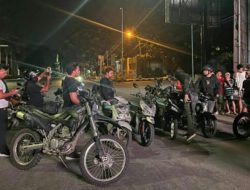 Tim Tarsius Presisi Polres Bitung  Gagalkan Aksi Balapan Liar dan  Amankan 13 Sepeda Motor