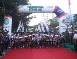 Dilepas Oleh Pangdam XII/Tpr, Ribuan Pelari Ramaikan Tanjungpura City Run 2024