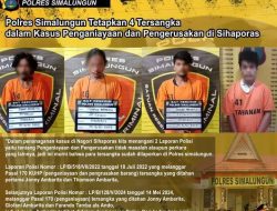 Polres Simalungun Tetapkan 4 Tersangka dalam Kasus Penganiayaan dan Pengerusakan di Sihaporas