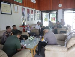 Kapolres Bolmong kunjungi Markas Kodim 0303/Bolmong