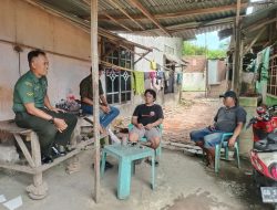 Babinsa Kodim 1426 Takalar Aktif Laksanakan Himbauan Dan Sosialisasi Pilkada Damai