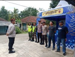 Babinsa Cikawungading & Unsur Kepolisian Laksanakan Giat Monitoring Pengamanan Nataru 2024/2025