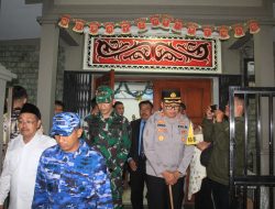 Monitoring Malam Ibadah Misa Natal Dandim 0612/Tasikmalaya  Bersama  Forkopimda Kota Tasikmalaya Sambangi Gereja