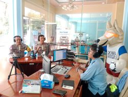 Jelang Bulan Suci Ramadhan, Sat Lantas Sibolga Sosialisasikan Ops Keselamatan Toba 2025 Melalui RRI Sibolga