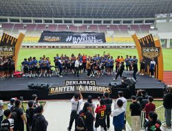 Hadiri Deklarasi Banten Warriors, Bamsoet Dorong Dewa United Terus Tingkatkan Prestasi di Liga-1 Sepakbola Nasional