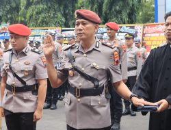 Kapolres Purbalingga Pimpin Sertijab Wakapolres dan Kasat Reskrim
