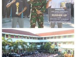 Tumbuhkan jiwa Nasionalisme Pelajar, Dandim 0612/ Tasikmalaya Pimpin Upacara di SMK Muhammadyah