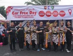 Hari Bhayangkara Ke-79, Polres Purbalingga Gelar Berbagai Pelayanan di Lokasi Car Free Day