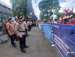 Aksi Buruh di Semarang Berjalan Tertib, Polri Lakukan Pengamanan Humanis dan Profesional