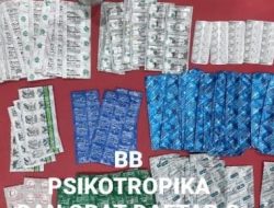 Polresta Banyumas Menangkap Penjual Obat Terlarang Dan Menyita 1. 710 Butir Barang Bukti