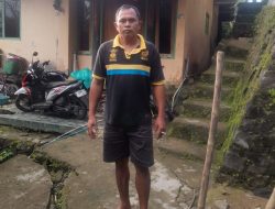 Akibat Bencana Alam Tanah Bergerak Di Desa Karangnangka Pagentan, 10 Rumah Tidak Bisa Di Huni Dan Puluhan Rumah Terdampak