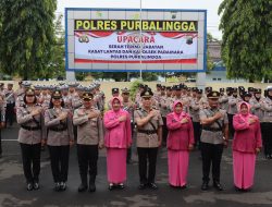 Polres Purbalingga Gelar Sertijab Kasatlantas dan Kapolsek Padamara