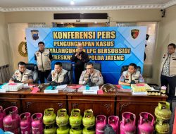 Salahgunakan LPG Subsidi, Empat Tersangka dan Ribuan Tabung Gas Diamankan Polda Jateng