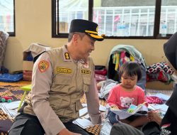 Tim Psikologi Polda Jateng Gelar Psikososial untuk Warga Terdampak Bencana di Purbalingga