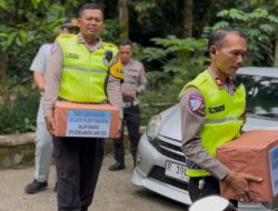 Satlantas Polres Purbalingga Peduli Korban Kecelakaan Lalu Lintas