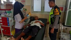 Polsek Bobotsari Respons Cepat, Antar Tukang Becak Sakit ke Puskesmas