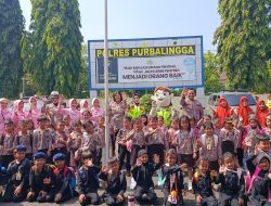 Polres Purbalingga Sambut Kunjungan Siswa dengan Kegiatan Menyenangkan