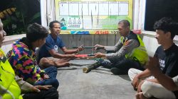 Polsek Bobotsari Revitalisasi Satkamling di Tiga Desa, Serahkan Bantuan Peralatan Keamanan