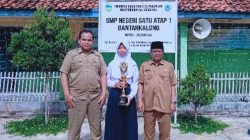 SMPN Satap 1 Bantarkalong,Juara Satu Pentas PAI Kategori Kaligrafi Putri Tingkat Kabupaten siap Melaju ke Tingkat Provinsi 