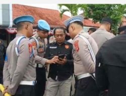 Pencegahan Judi online Propam Sidak Ponsel Anggota Polres Tasikmalaya