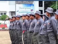 Linmas Kota Tasikmalaya Ditempa Bela Negara dan Kesiapsiagaan Bencana