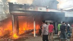 Ditinggal Mandi,Warung di Cipatujah Tasikmalaya Ludes Terbakar