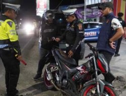 KRYD Polres Tasikmalaya Sisir Knalpot Brong dan Geng Motor