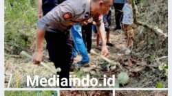 Warga Temukan Kerangka Manusia di Belakang Perum Royal Village Kebon kai Desa Parakanhonje kecamatan Bantarkalong