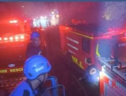 Bakar Sampah Bikin Petaka, Kios Pandai Besi di Singaparna Hangus Terbakar